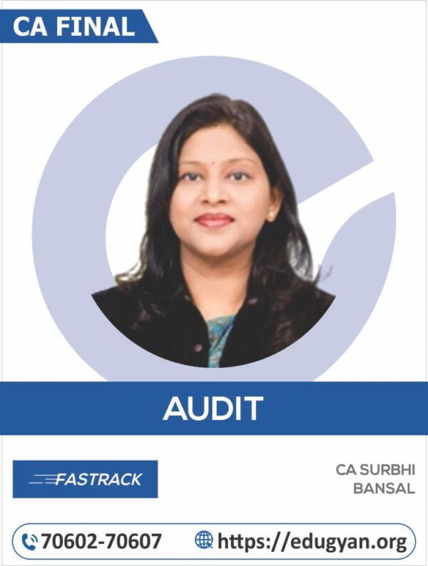 CA Final Advanced Auditing & PE Fast Track By CA Surbhi Bansal