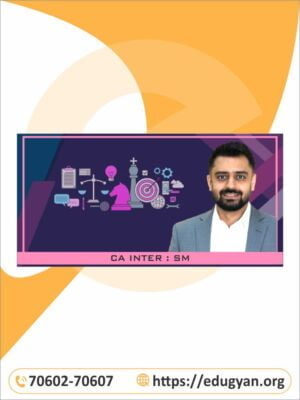 CA Inter SM Books Set By CA Rishabh Jain (New Syllabus)