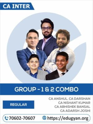 CA Inter Group- I & II All Subject Combo By Ekagrata (Live Batch)