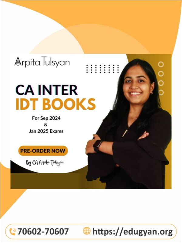 CA Inter IDT Book By CA Arpita Tulsyan (2nd Edition)