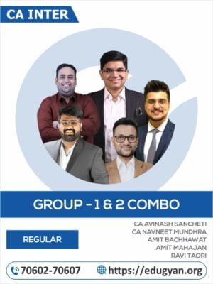 CA Inter All 6 Subjects Combo By CA Navneet Mundhra, CA Ravi Taori, CA Avinash Sancheti & CA Amit Mahajan
