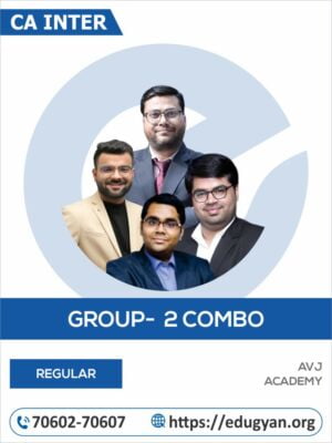 CA Inter Group II All Subject Combo By Avj Academy (New Syllabus)