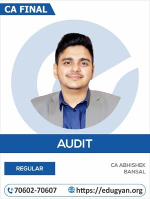 CA Final Advanced Auditing & PE By CA Abhishek Bansal (Eng)