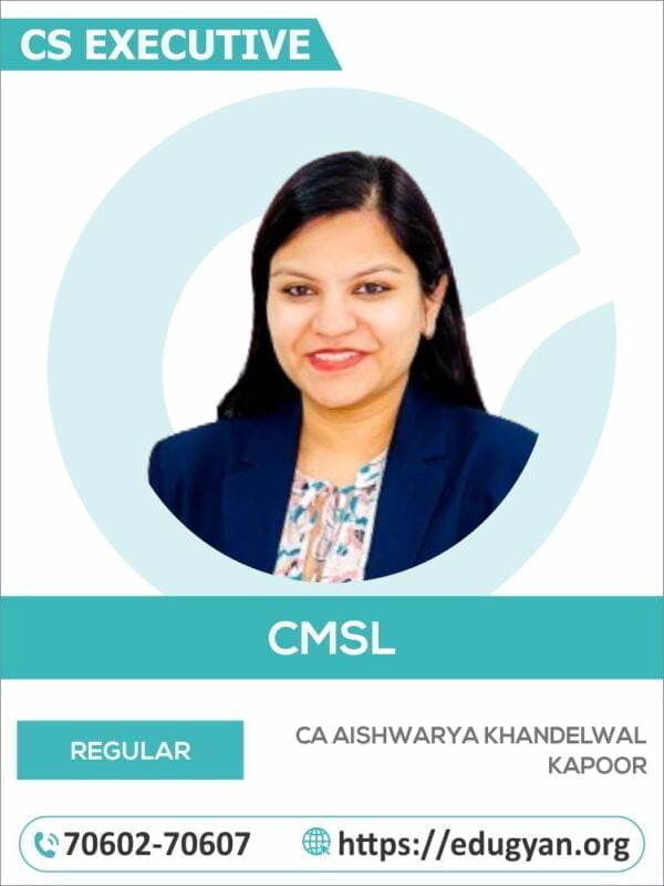 CS Executive Setting Up Business Industrial & Labour Law By CA Aishwarya Khandelwal & CA Shilpum Khanna