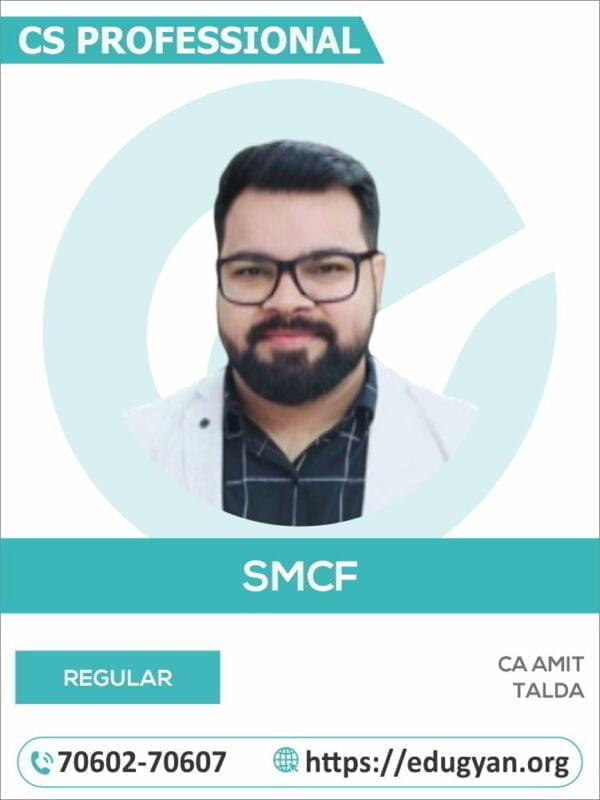 CS Professional Strategic Management & Corporate Finance (SMCF) By CA Amit Talda