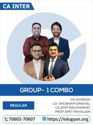 CA Inter Group-I All Subject Combo By CA Avinash Sancheti, CA Navneet Mundhra & Prof Amit Mahajan