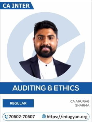 CA Inter Audit By CA Anurag Sharma