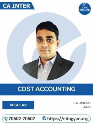 CA Inter Cost & Management Accounting By CA Dinesh Jain (English)