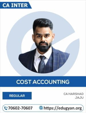 CA Inter Cost & Management Accounting By CA Harshad Jaju