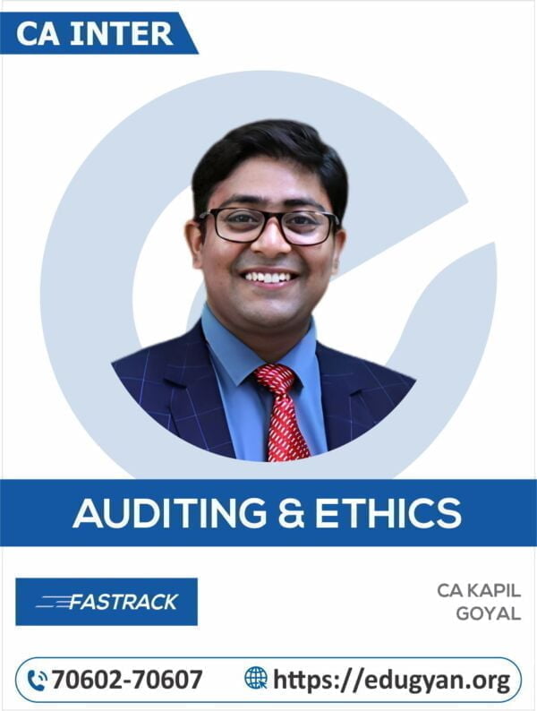 CA Inter Audit Fastrack By CA Kapil Goyal (New Syllabus)