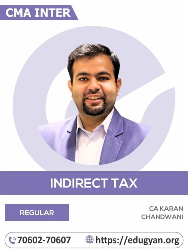 CMA Inter IDT By CA Karan Chandwani