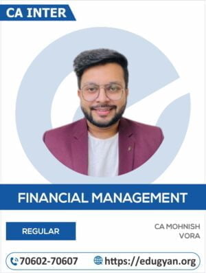 CA Inter Financial Management By CA Mohnish Vora