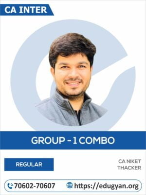 CA Inter Group I All Subject Combo By Niket Thacker Classes