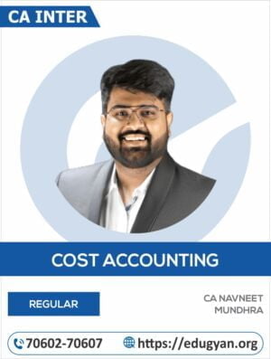 CA Inter Cost & Management Accounting By CA Navneet Mundhra