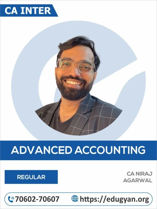 CA Inter Advanced Accounting By CA Raj K Agrawal