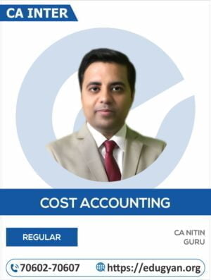 CA Inter Cost & Management Accounting By CA Nitin Guru