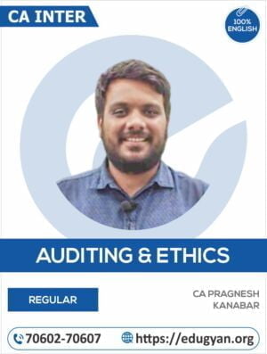 CA Inter Auditing By Pragnesh Kanabar (English)
