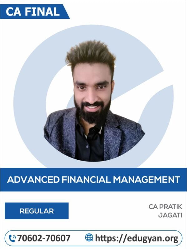 CA Final Advanced Financial Management (AFM) By CA Pratik Jagati