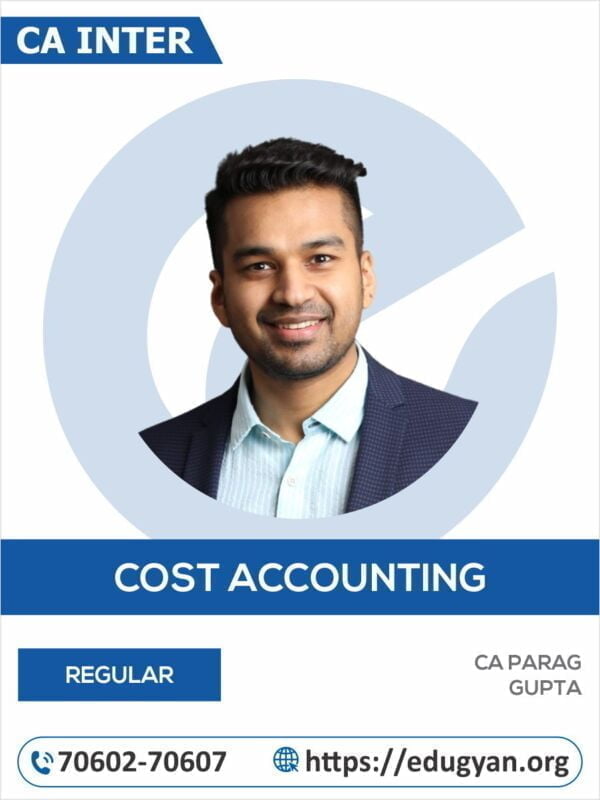 CA Inter Cost & Management Accounting By CA Parag Gupta