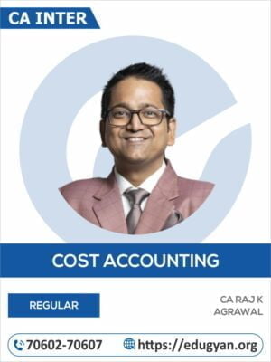 CA Inter Cost & Management Accounting By CA Raj K Agrawal