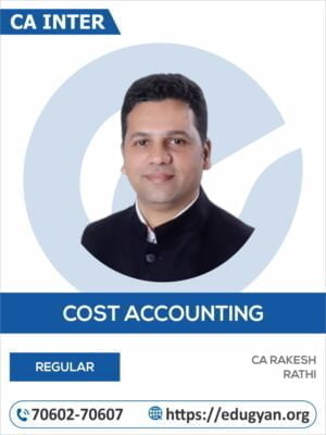 CA Inter Cost & Management Accounting By CA Rakesh Rathi
