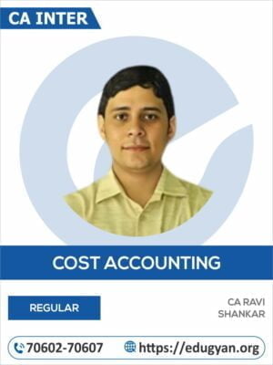 CA Inter Cost & Management Accounting By CA Ravi Shanker