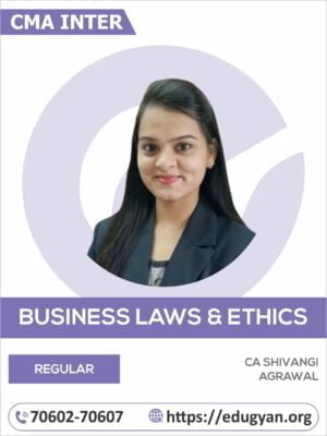 CMA Inter Business Laws & Ethics By CA Shivangi Agrawal