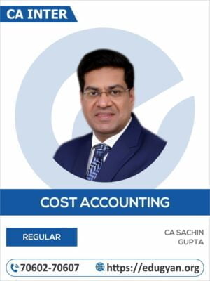CA Inter Cost & Management Accounting By CA Sachin Gupta