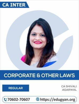 CA Inter Corporate Other Laws By CA Shivali Agarwal