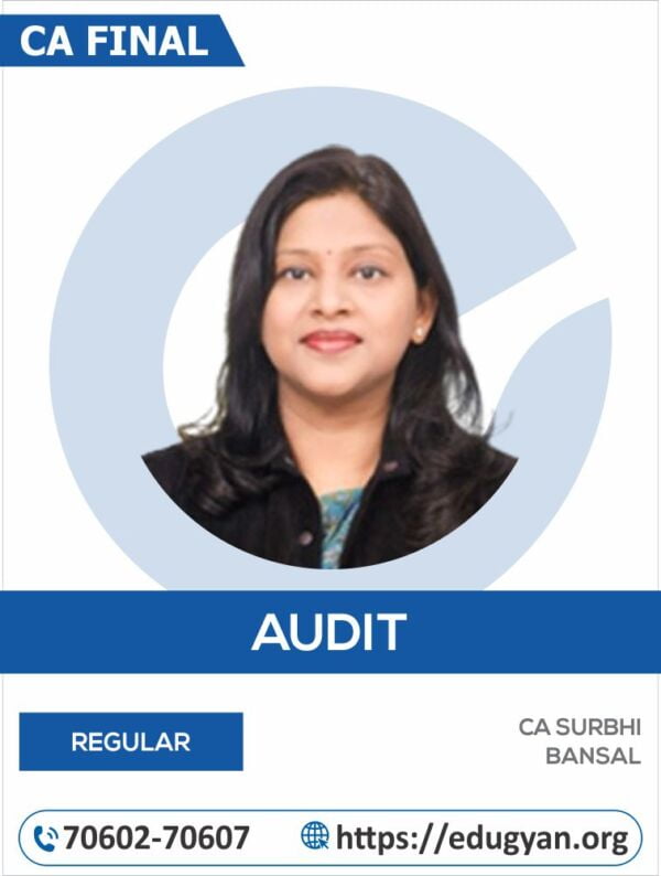 CA Final Advanced Auditing & PE By CA Surbhi Bansal