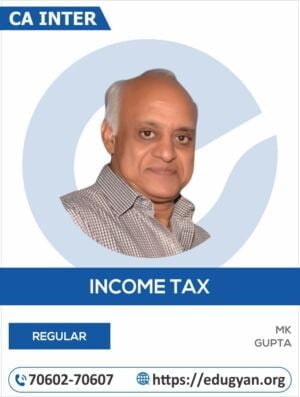 CA Inter Income Tax By MK Gupta