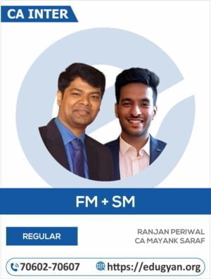 CA Inter Financial Management & Strategic Management (FM-SM) By CA Ranjan Periwal & CA Mayank Saraf