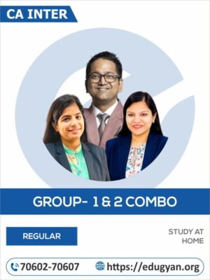 CA Inter Group I & II All Subject Combo By Study At Home (New Syllabus)