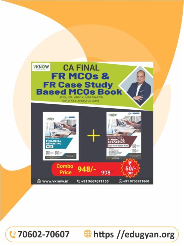 CA Final FR Case Study Based MCQ Book By CA Vinod Kumar Agarwal (New Syllabus)