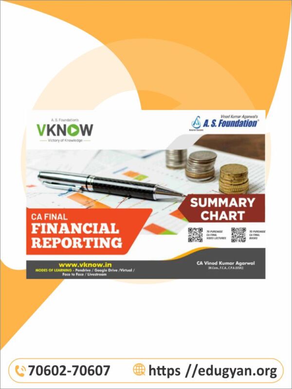 CA Final FR Summary Chart Book By CA Vinod Kumar Agarwal (New Syllabus)