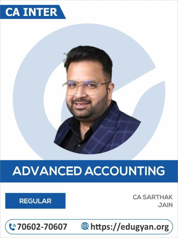 CA Inter Advanced Accounting By CA Rohit Sethi (New Syllabus)