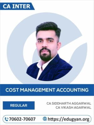 CA Inter Cost & Management Accounting CA Chetan Malik (New Syllabus)