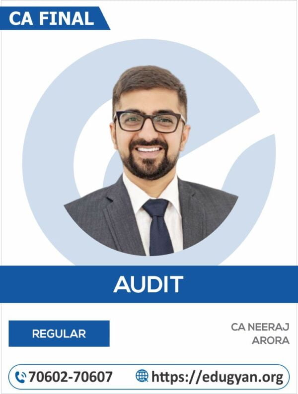 CA Final Advanced Auditing & PE By CA Neeraj Arora (New Syllabus)