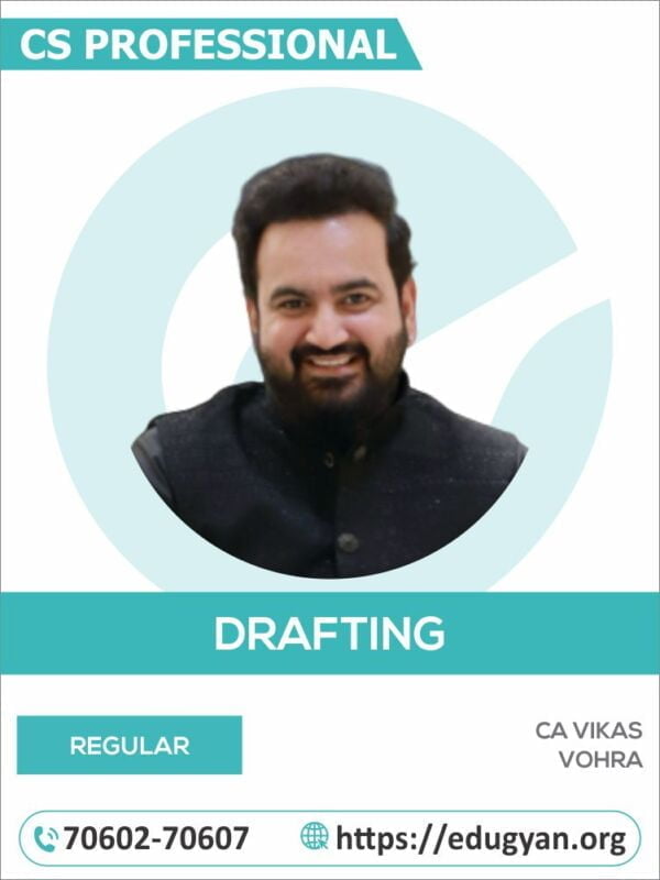 CS Professional Drafting, Pleadings & Appearances By CS Vikas Vohra