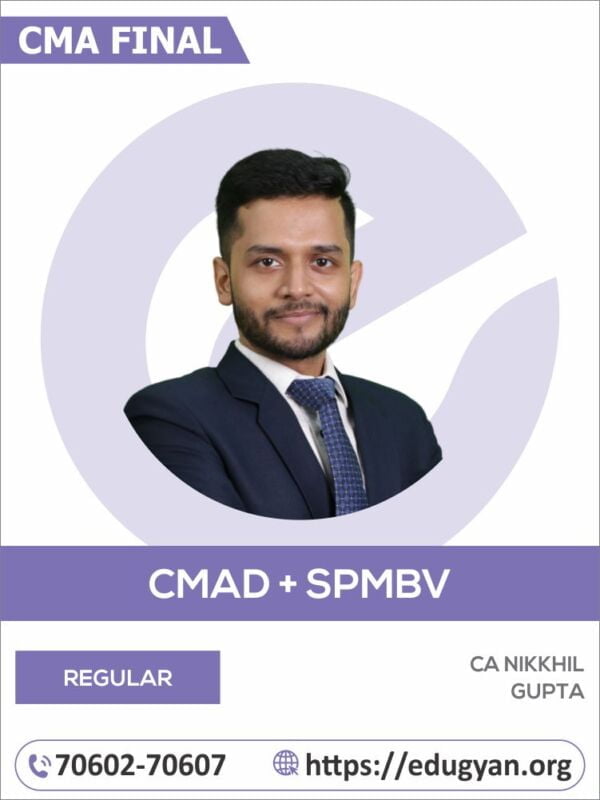CMA Final Cost & Management Audit & SPM-BV By CA CS CMA Nikkhil Gupta (English)