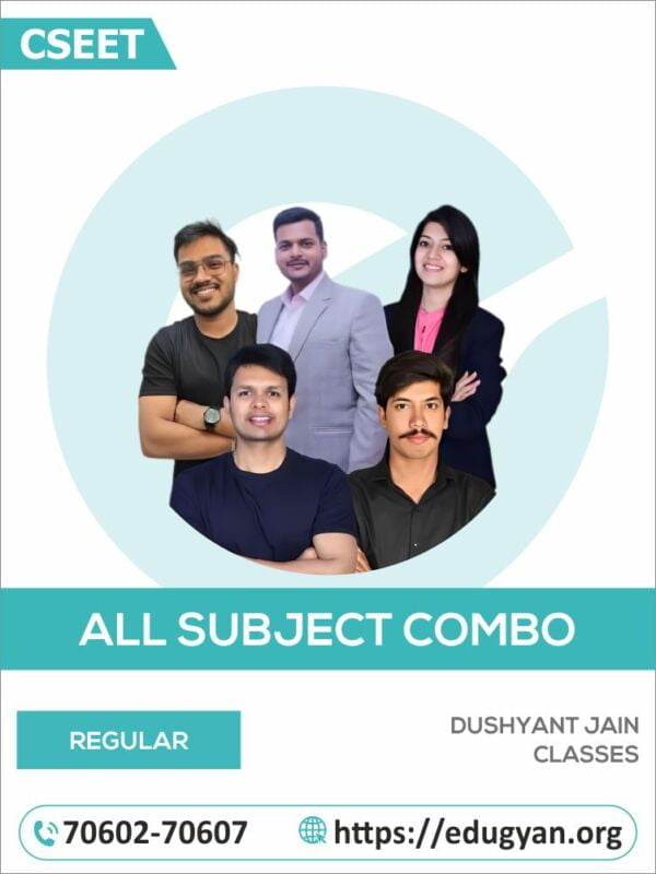 CS EET All Subject Combo By Dushyant Jain Classes (2022 Syllabus)