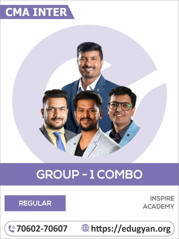 CMA Inter Group- I Combo By Inspire Academy