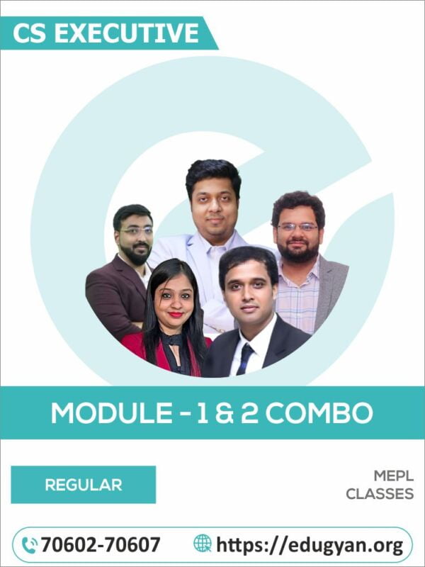 CS Executive Module I & II All Subject Combo By MEPL Classes (2022 Syllabus)
