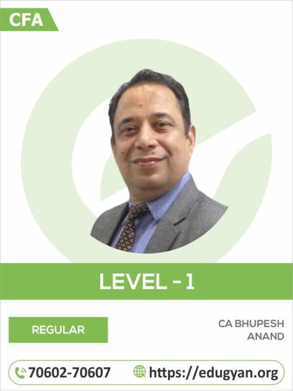 CFA Level-I By CA Bhupesh Anand