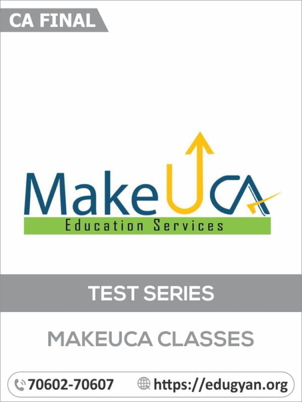 CA Final Test Series By Make U CA (Platinum)