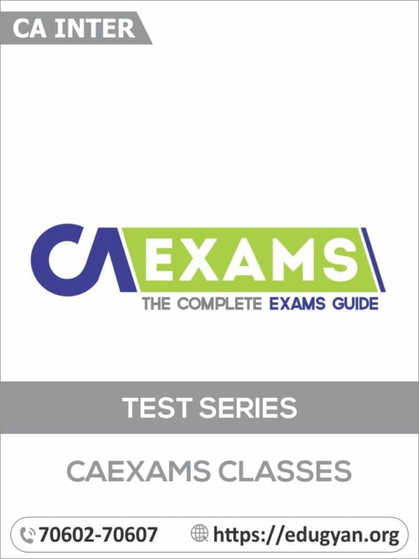 CA Inter Test Series By CA Exams (Full Syllabus Mock)