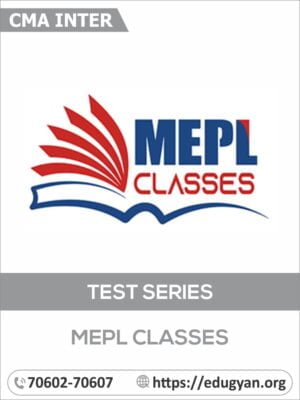 CMA Inter All Subjects Test Series By MEPL