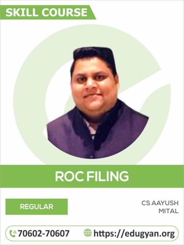 Skill Enhancement Course Limited Liability Partnership(LLP) Roc Filing By FCS Aayush Mittal