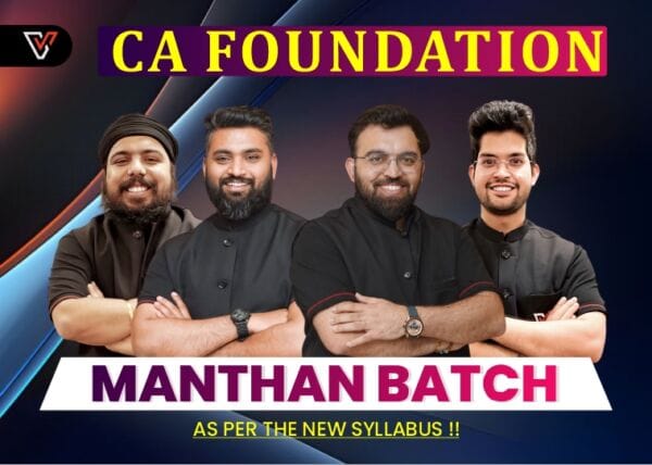 CA Foundation All Subject Combo By Vishwas CA (Prof Shubham Jagdish, CA Rishabh Rohra, CA Gurpreet Singh & Prof Rahul Bhutani) (New Syllabus)