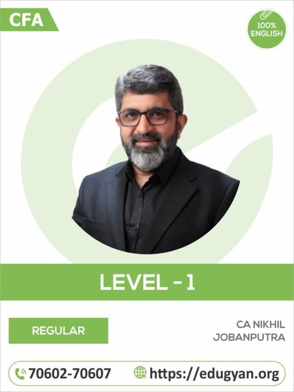 CFA Level- I (English) By CA Nikhil Jobanputra